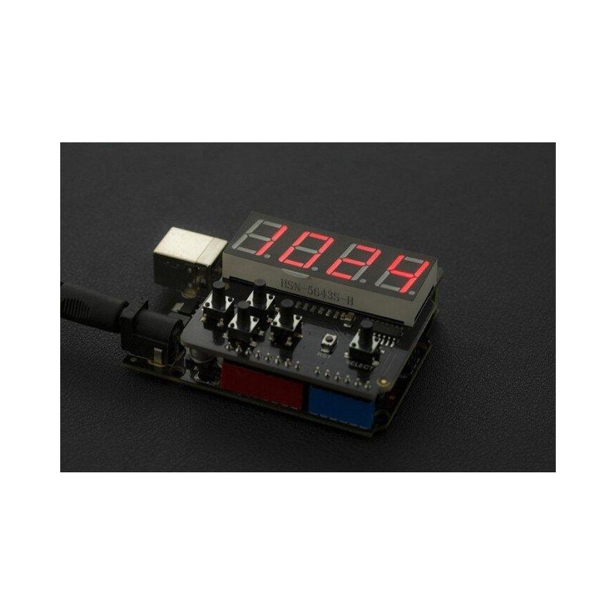 Dfrobot 8-segment LED display with buttons for Arduino – 4