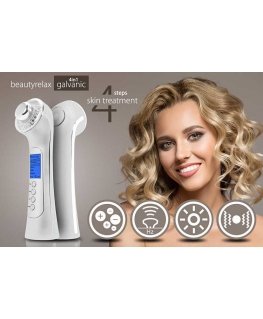 BeautyRelax Galvanic skin iron 4 in 1 with photon therapy BR-1150W topical care product