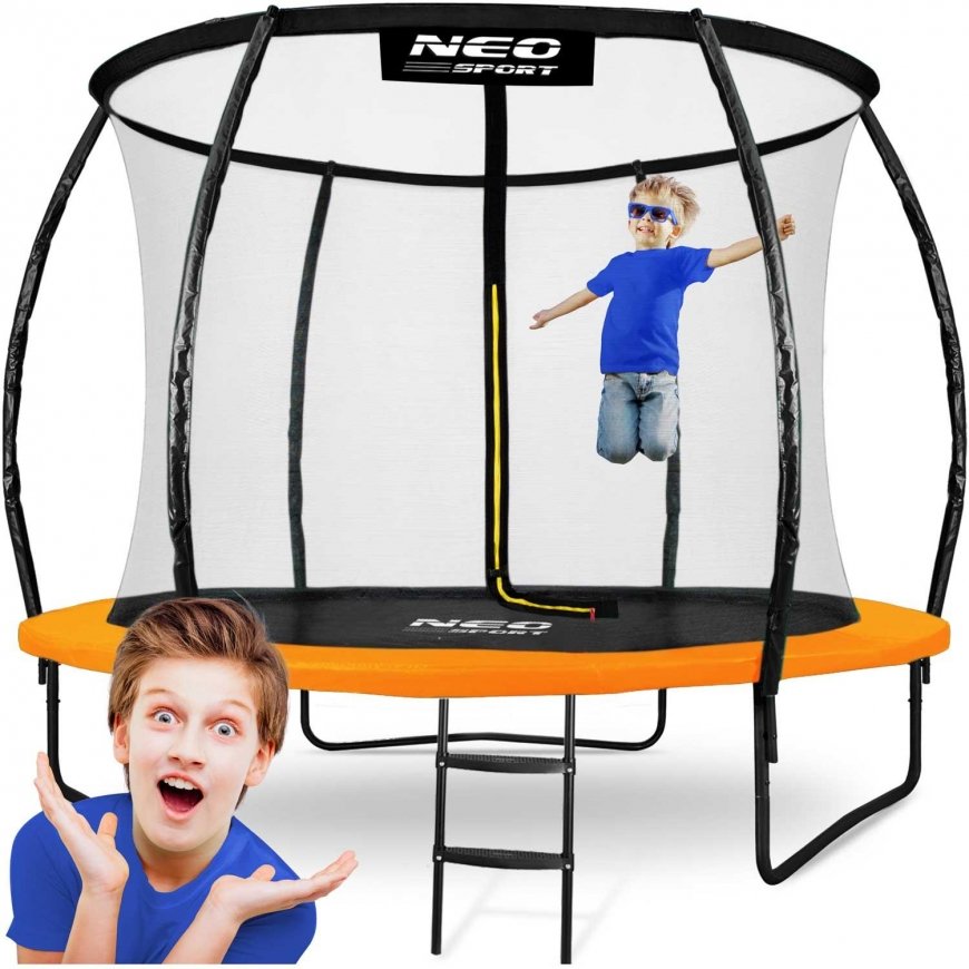 Trampoline Neo-Sport (NS-10С201) black/orange 312 cm (10ft) – 4