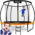 Batutas Neo-Sport (NS-10С201) juodas/oranžinis 312 cm (10ft)
