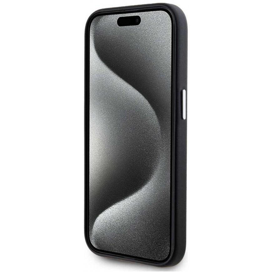 Karl Lagerfeld FW Metal Plate MagSafe Case for iPhone 15 Pro Max black – 5