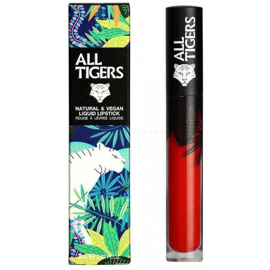 All Tigers All Tigers All Tigers Natural & Vegan Natural Matte Lip Gloss 888 Call Me Queen 8ml for Women – 2