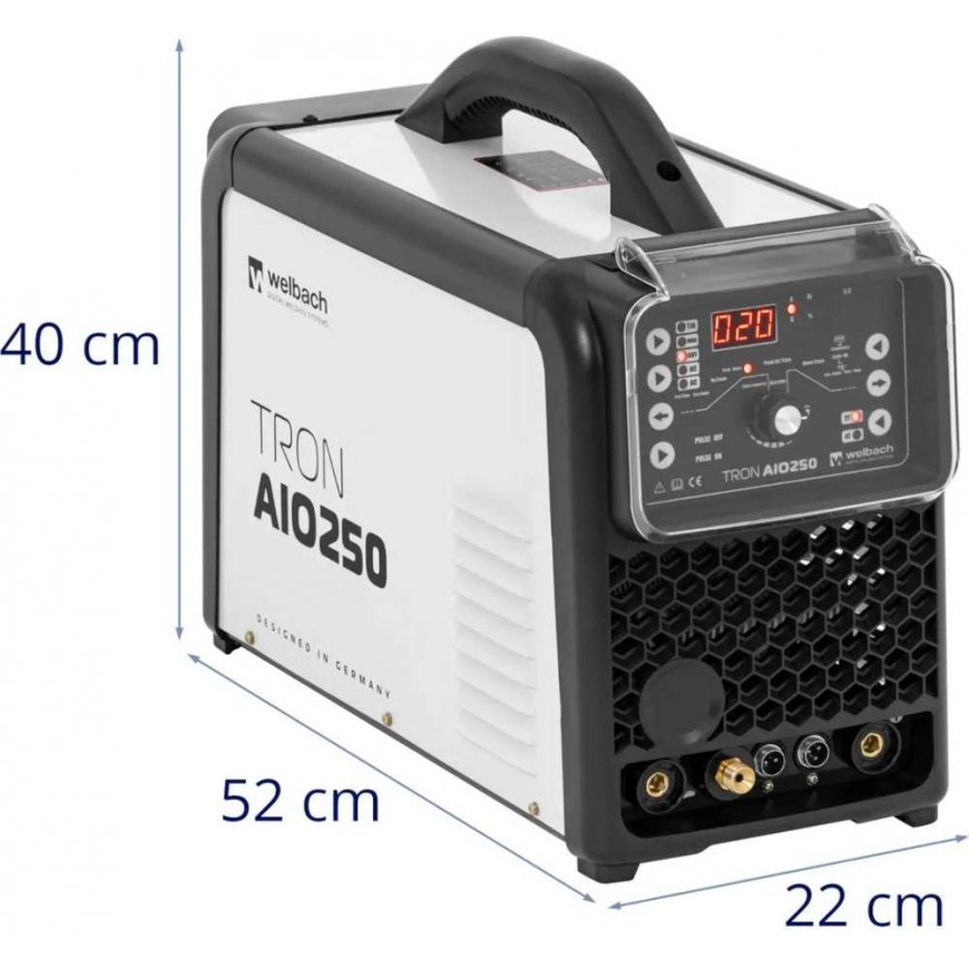 Welbach TIG AC/DC MMA 250/50 Plasmaleikkurihitsauskone – 4