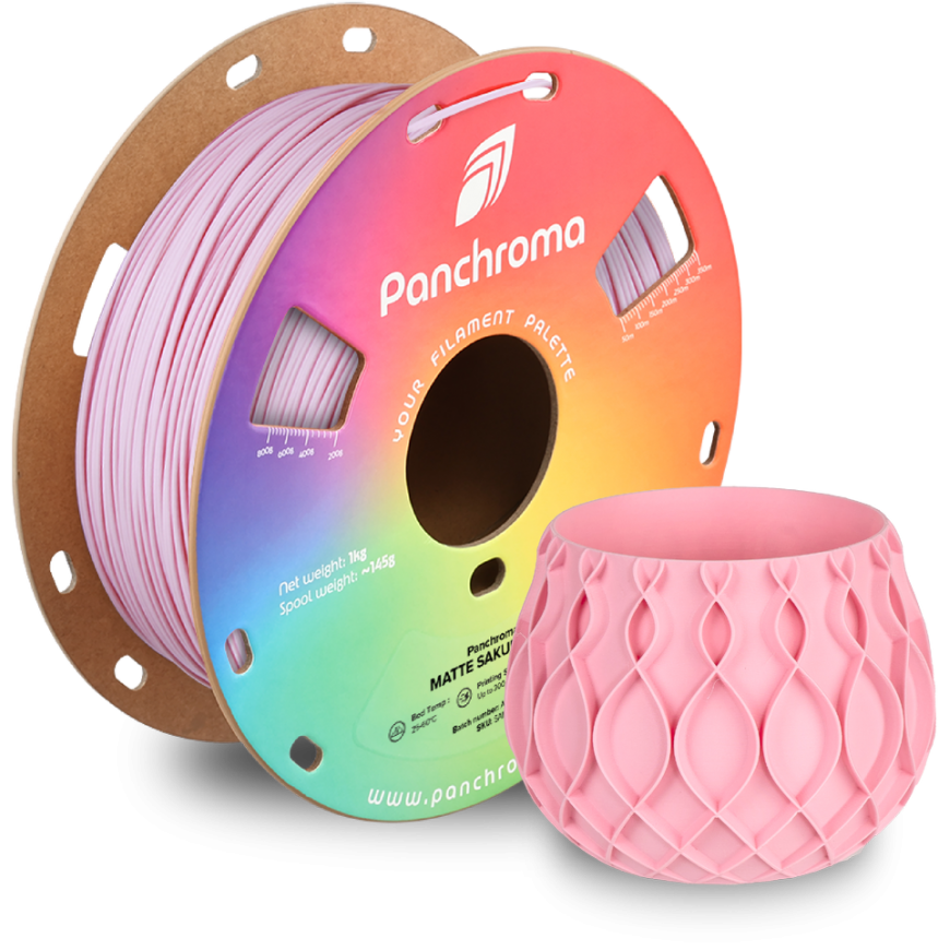 Polymaker Panchroma™ PLA Matte 1.75 mm 1kg - Sakura Pink