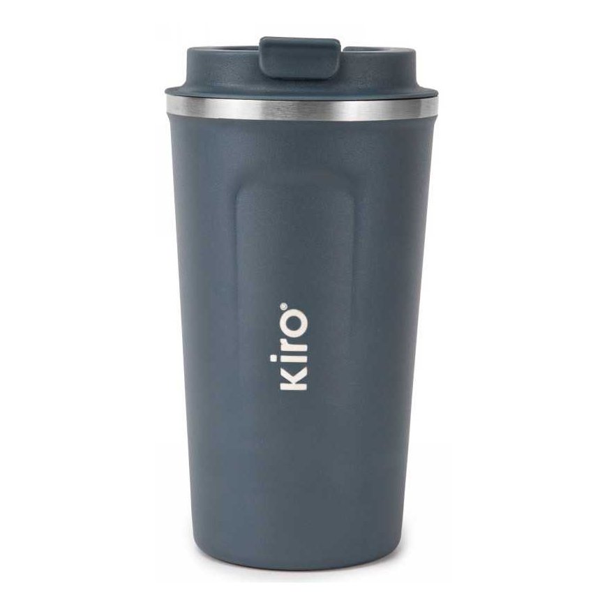 Vacuum insulated thermos mug KIRO KI513N, blue, 510 ml
