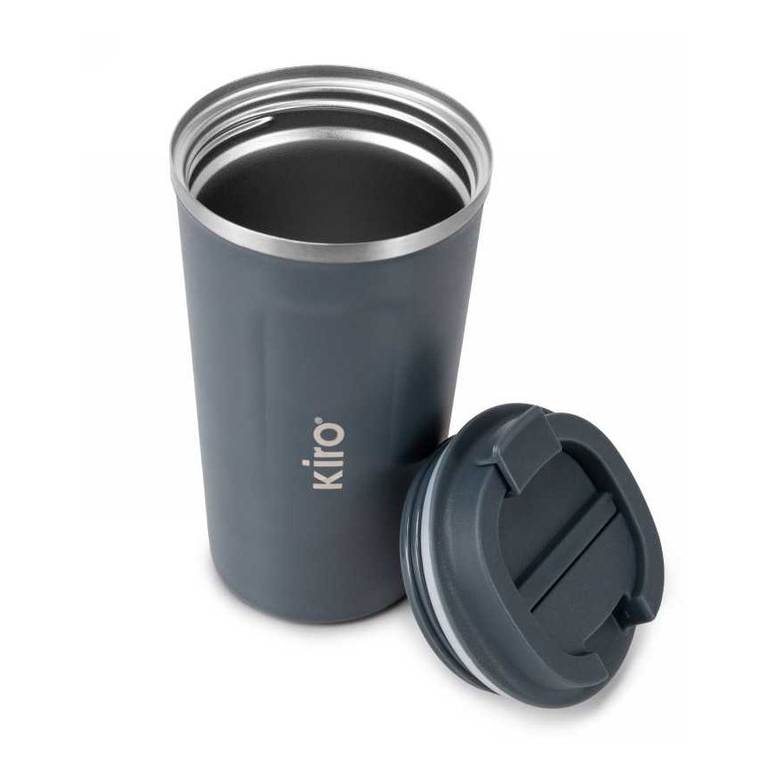 Termopuodelis su vakuumine izoliacija KIRO KI513N, mėlynos spalvos, 510 ml – 2