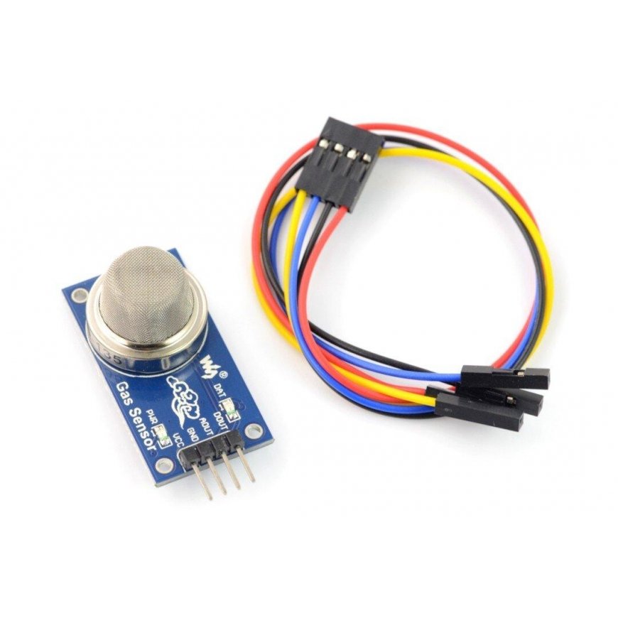 MQ-135 alcohol, benzene, ammonia sensor module, semiconductor, Waveshare 9528 – 2