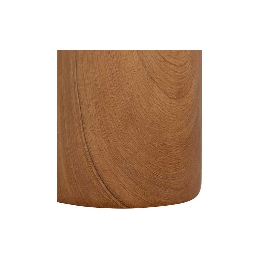 Atmosphera Ceramic vase SAO, wood effect