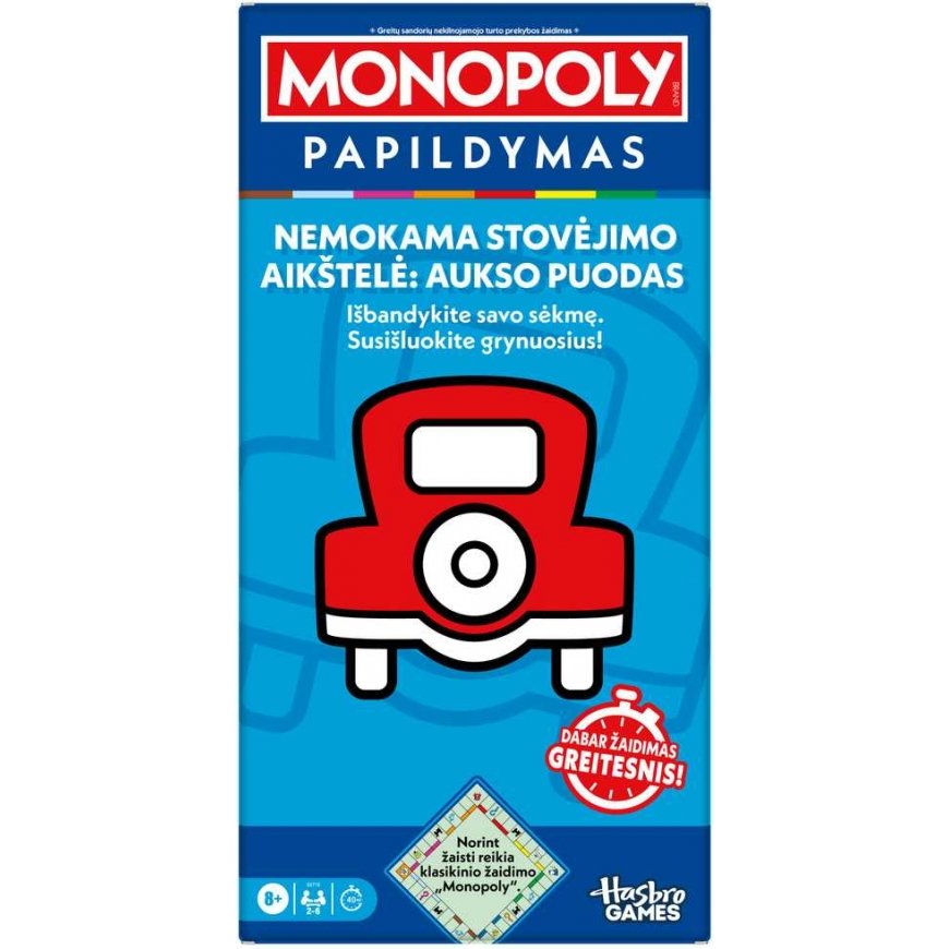 MONOPOLY Expansion "Free Parking: Pot