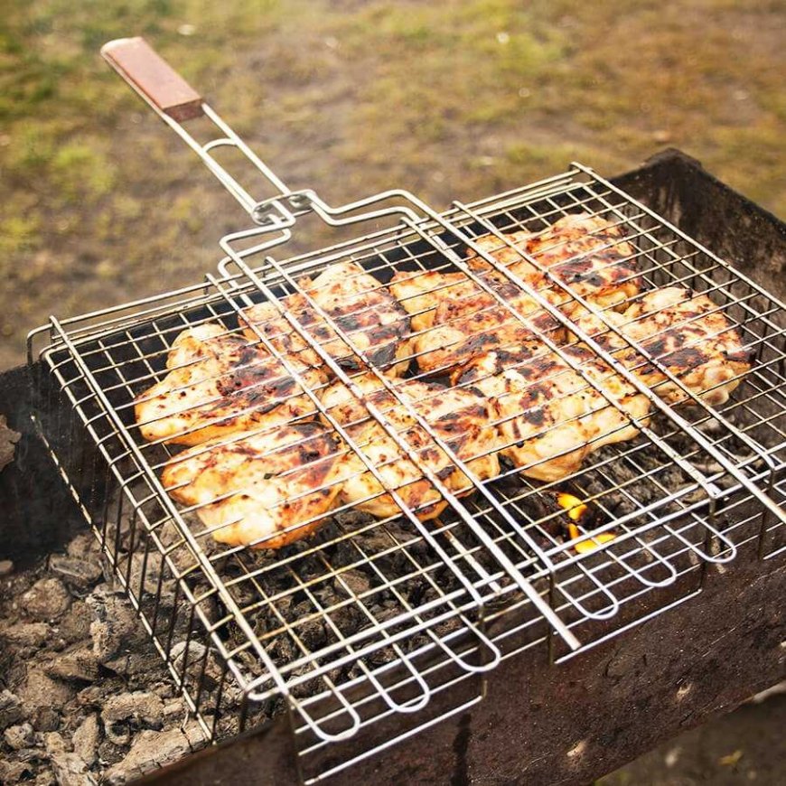 KRATKA DO GRILLA 24x30CM RUSZT GRILLOWY MAESTRO MR-1016 – 5
