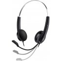 Genius HS-220U AI headphones, in-ear microphone, wired black, 2.0, lockable, USB - C Genius HS-220U AI headphones, in-ear microphone, wired black, 2.0, lockable, USB - C