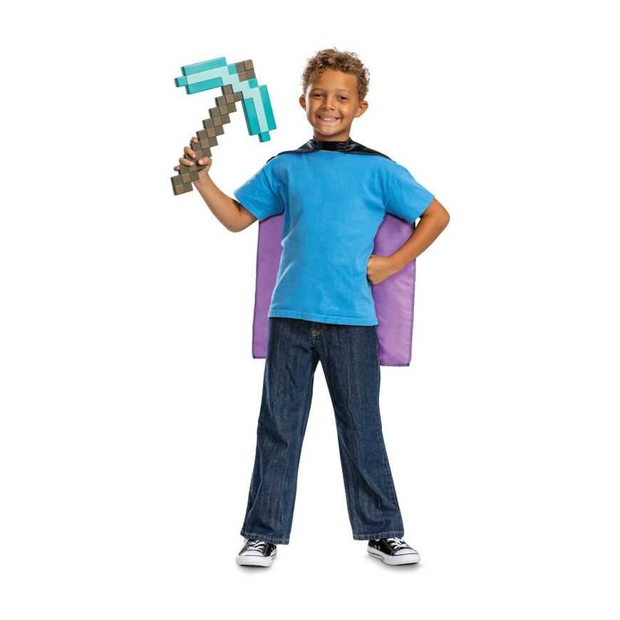 Disguise - Minecraft-roolipeli - Pirkaxe & Cape Set (156249-15L) – 2