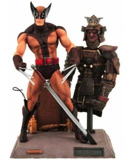 Diamond Select Marvel Select Brown Wolverine figuuri 18cm