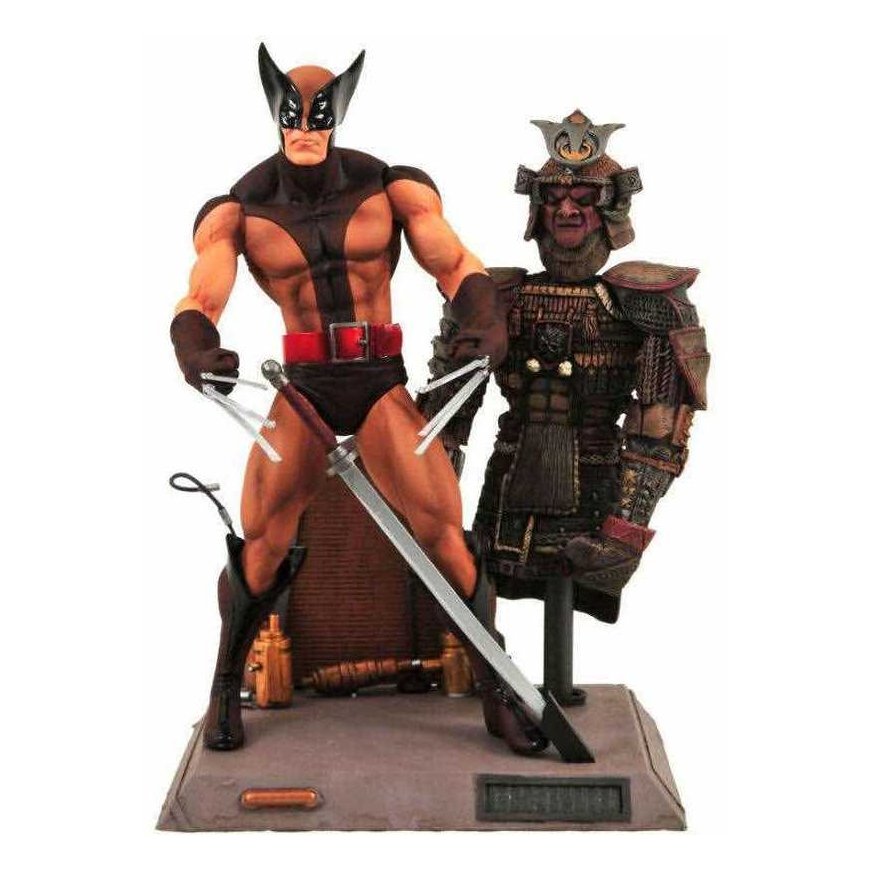 Diamond Select Marvel Select Brown Wolverine figuuri 18cm