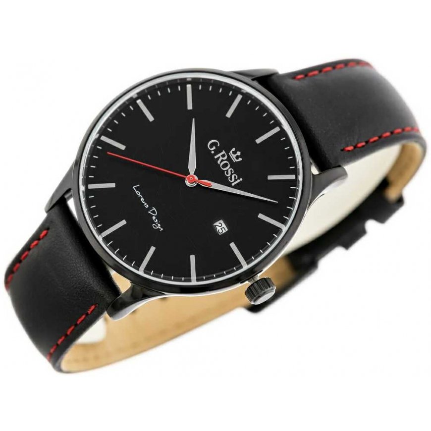 MEN'S WATCH G. ROSSI - 12462A4-1A3 (zg328d) + box – 3