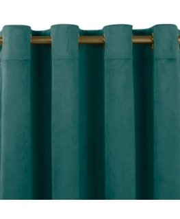 Homede Vila Velvet Eyelet Curtains G dark blue 135x300