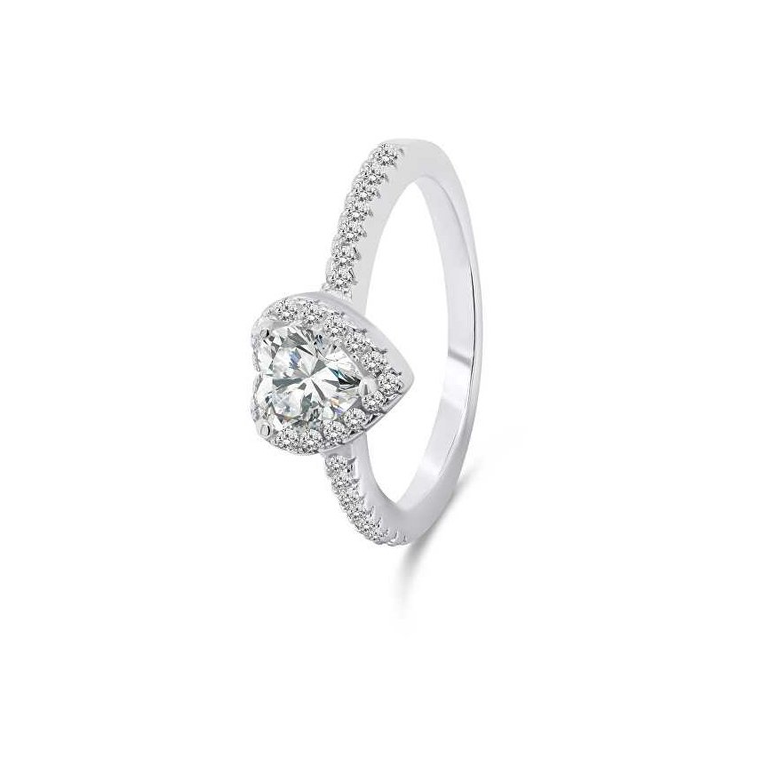Brilio Silver Brilio Silver Romantic silver ring Heart RI047W