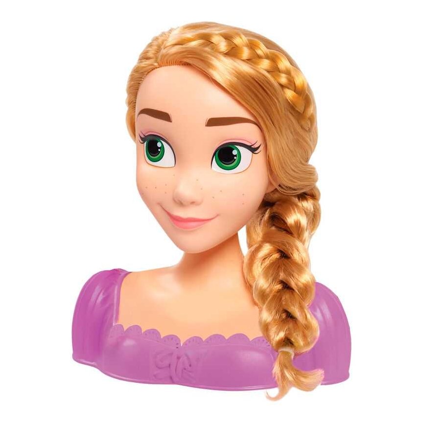 justplay Doll hair combing and styling head Disney Princess Rapunzel Tangled + accessories – 3
