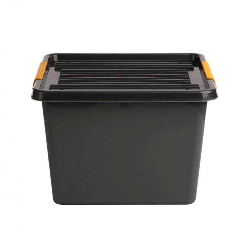 ORPLAST Storage container A ORPLAST, Solidstore, 32l, grey – 2