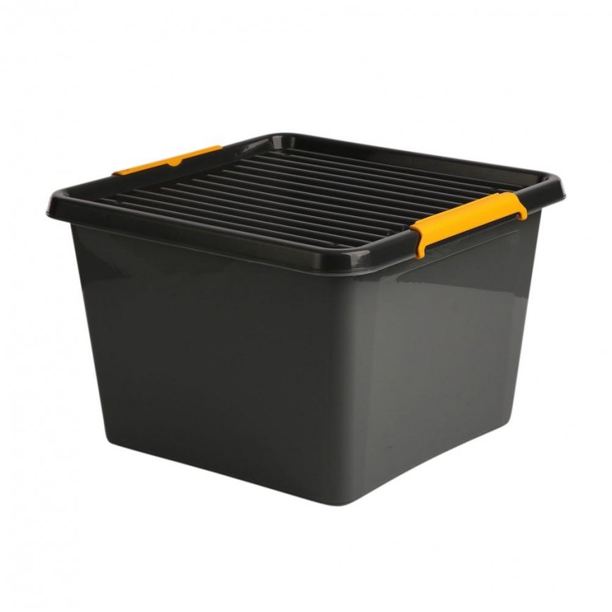 ORPLAST Sandėliavimo talpyklA ORPLAST, Solidstore, 32l, pilka – 3