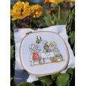 Beldizart Ristipistosarja "Isoäidin kylpylä" SANB-22