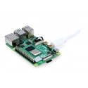 Raspberry MicroHDMI - HDMI-kaapeli 2m Valkoinen