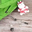 Barista Space – set of three key chains (tamper + portafilter + jug) Barista Space – set of three key chains (tamper + portafilter + jug)