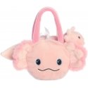 FANCY PALS AURORA Aksolotlis rankinėje, 20 cm FANCY PALS AURORA Aksolotlis rankinėje, 20 cm