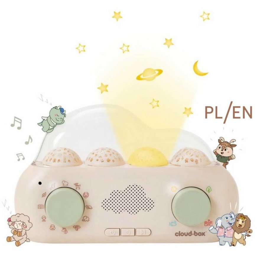 Cloud Box muzyczny projektori połogiem PL/ENG