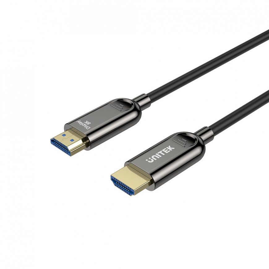 UNITEK C11085GY01-40M HDMI-kaapeli HDMI-tyyppi A (vakio) musta