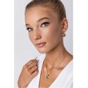 Emily Westwood Addilyn EWN24004G kullattua terästä tyylikäs naisten kaulakoru