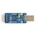 USB-UART converter CP2102, USB plug, Waveshare 11079 USB-UART converter CP2102, USB plug, Waveshare 11079