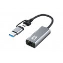 LevelOne USB-0423 network card Ethernet 2500 Mbit/s LevelOne USB-0423 network card Ethernet 2500 Mbit/s