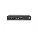 LevelOne GES-2208 tīkla pārslēgs Vadīts L2 Gigabit Ethernet (10/100/1000) Melns LevelOne GES-2208 tīkla pārslēgs Vadīts L2 Gigabit Ethernet (10/100/1000) Melns