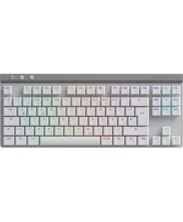 Logitech G 920-012543 keyboard Gaming RF Wireless + Bluetooth QWERTZ German White