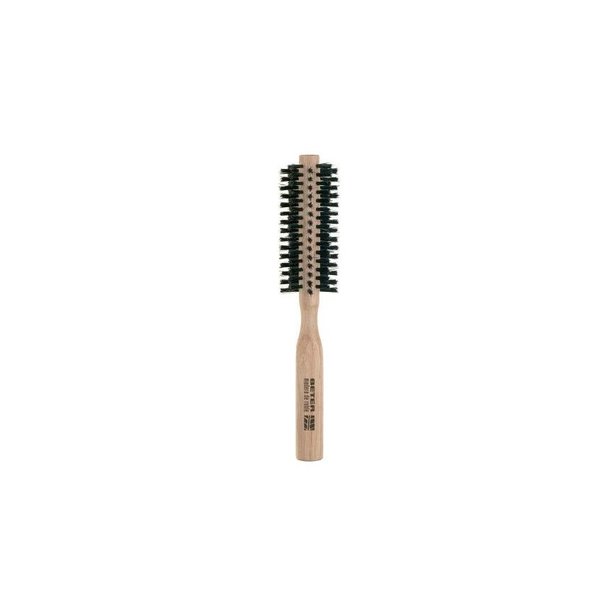 Beter Round brush, mixed bristles, oak wood collection