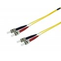 Equip ST/ST Fiber Optic Patch Cable, OS2, 5m Equip ST/ST Fiber Optic Patch Cable, OS2, 5m
