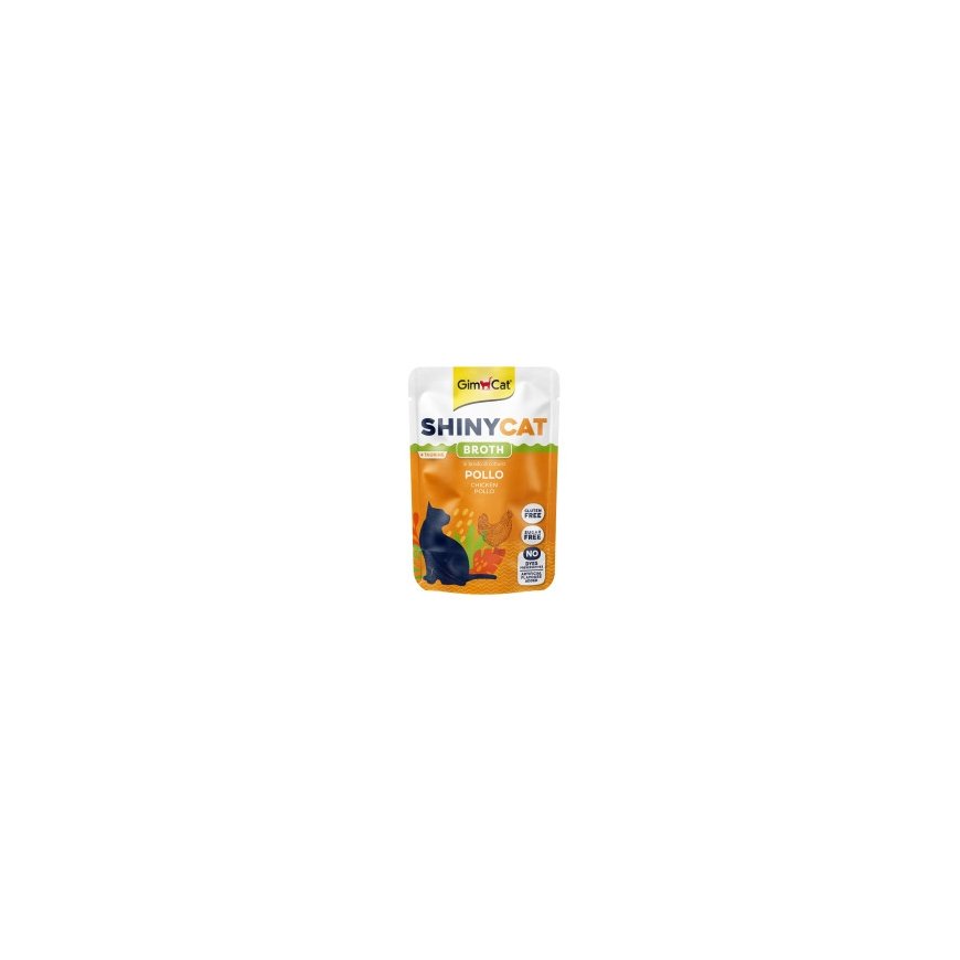 Konservēta barība kaķiem - Gimborn SHINYCAT CHICKEN WITH SHRIMP – 2
