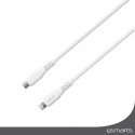 4smarts 465592 lightning cable 1.5 m Silver, White