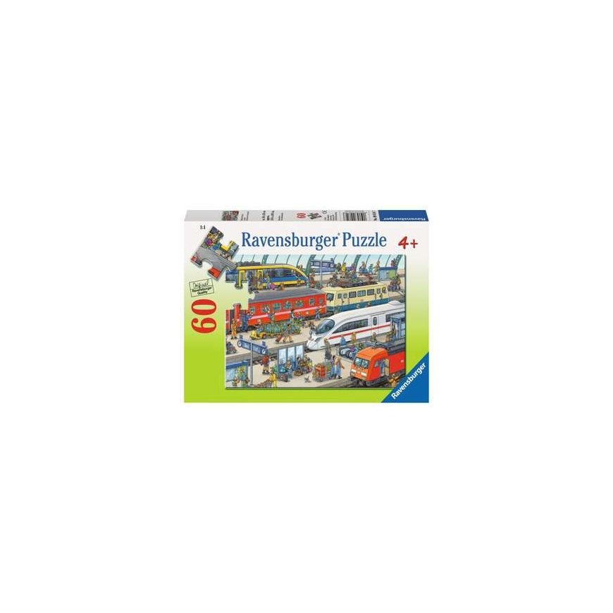 Ravensburger Railway Station Pusle 60 tk Multifilmid