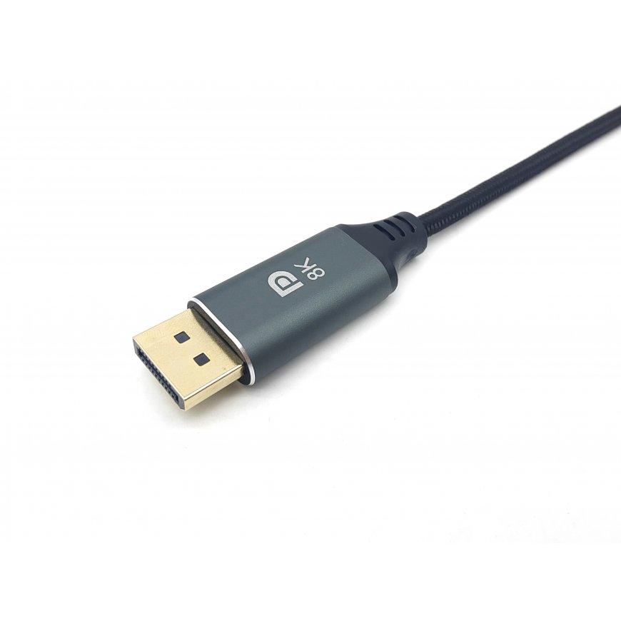 Equip 133423 vaizdo kabelio adapteris 3 m C tipo USB DisplayPort Pilka – 2