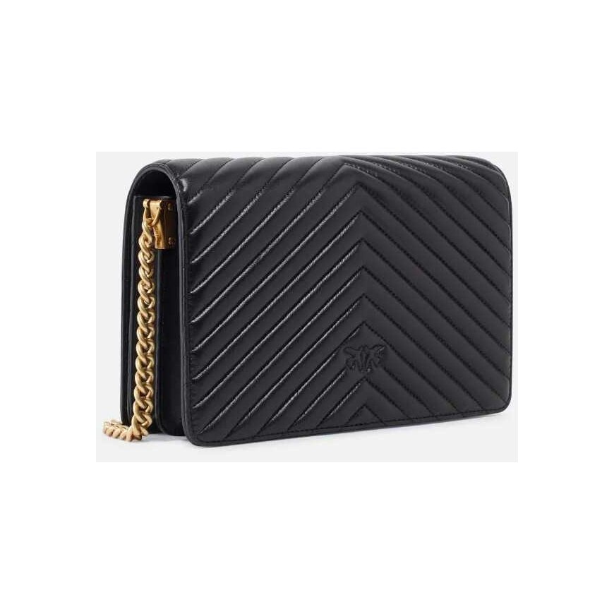 Pinko Women's Leather Crossbody Bag – 3