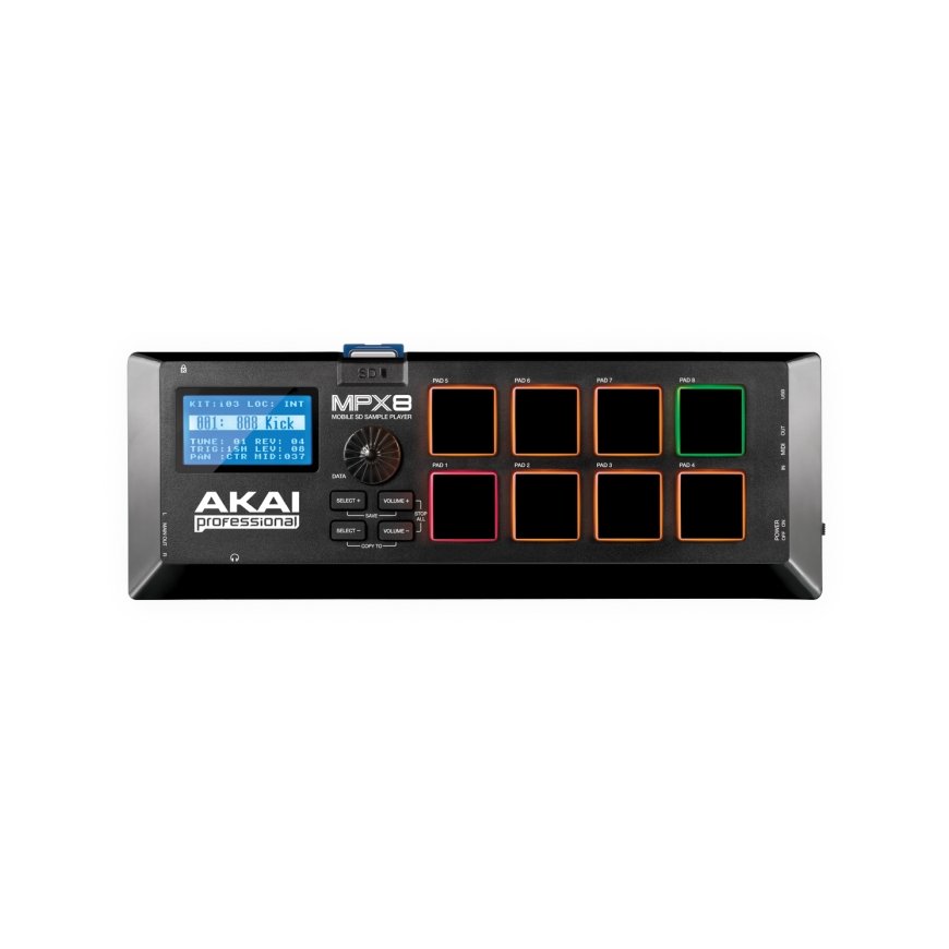 Akai MPX8 Melns
