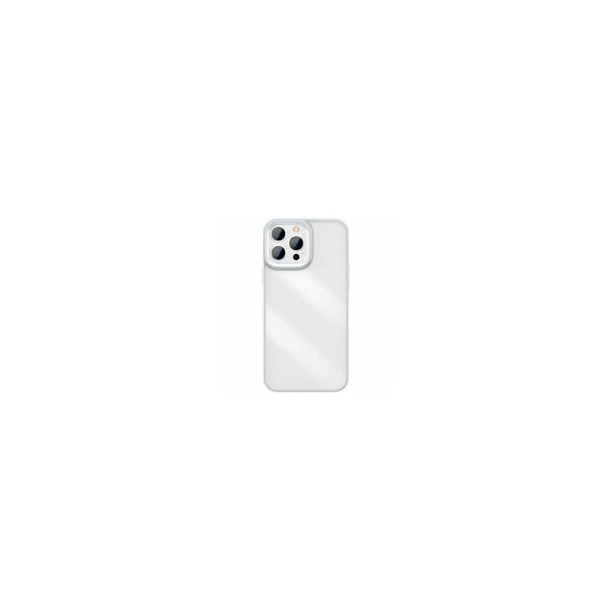Case Guess Denim Triangle Logo MagSafe for iPhone 16 Pro Max blu – 2