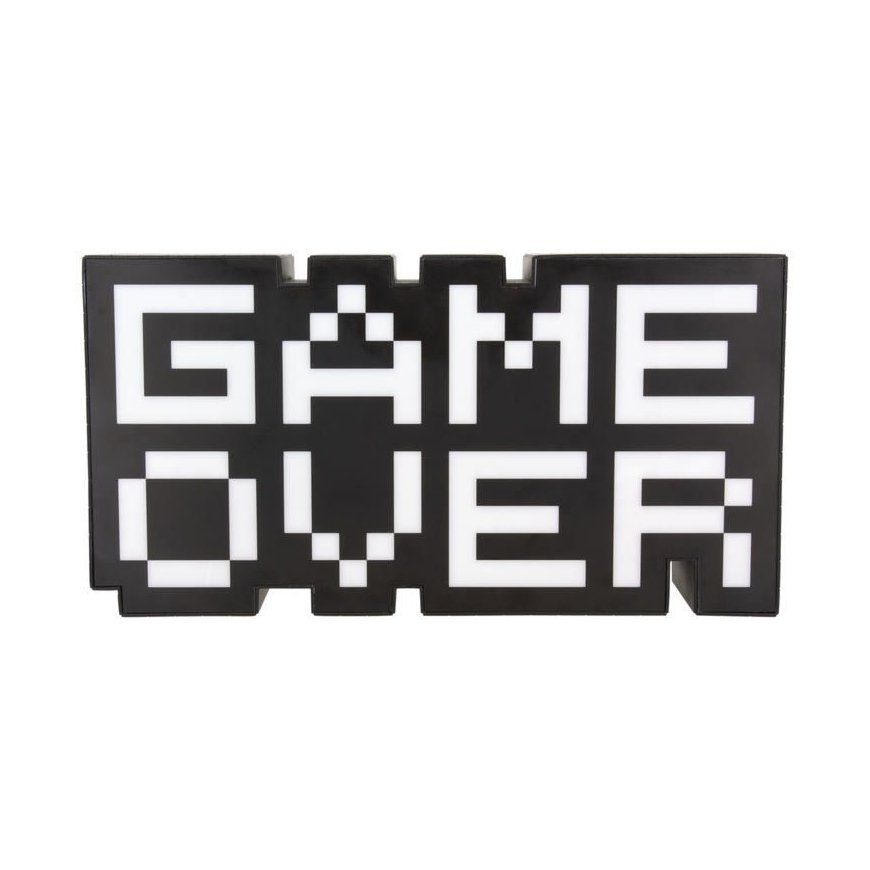 Paladone Game Over Valolaatikko 1 lamppu(a)