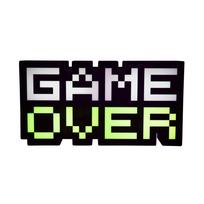 Paladone Game Over Valguskast 1 pirn(id) – 2