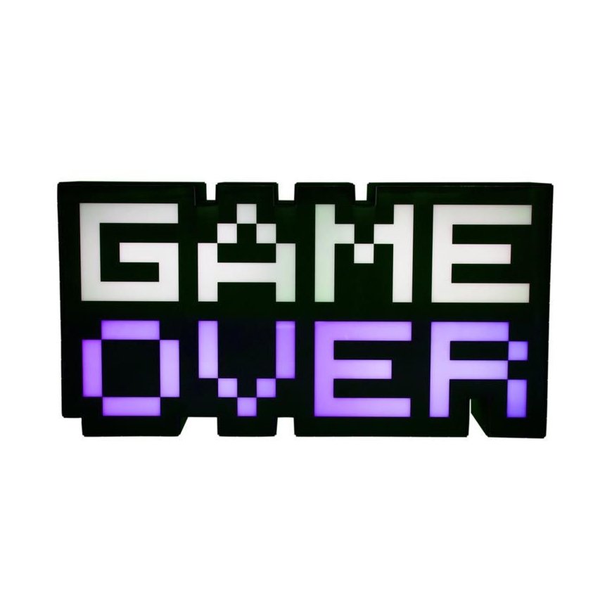 Paladone Game Over Lightbox 1 bulb(s) – 3