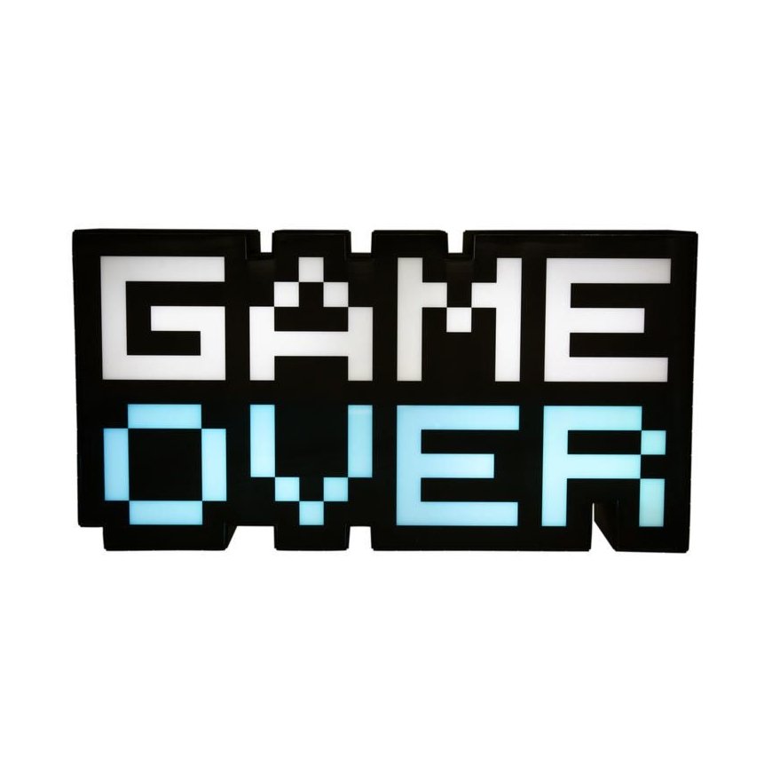 Paladone Game Over Gaismas kaste 1 spuldze(-s) – 4