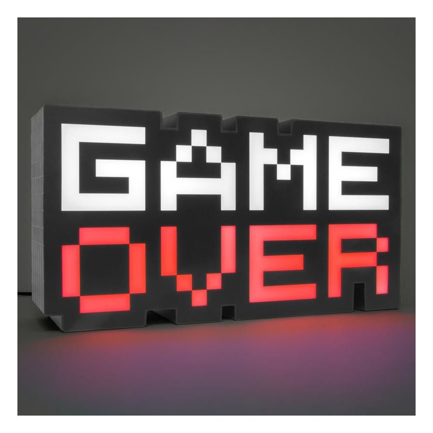 Paladone Game Over Šviesdėžė 1 lemputė(-ės) – 5