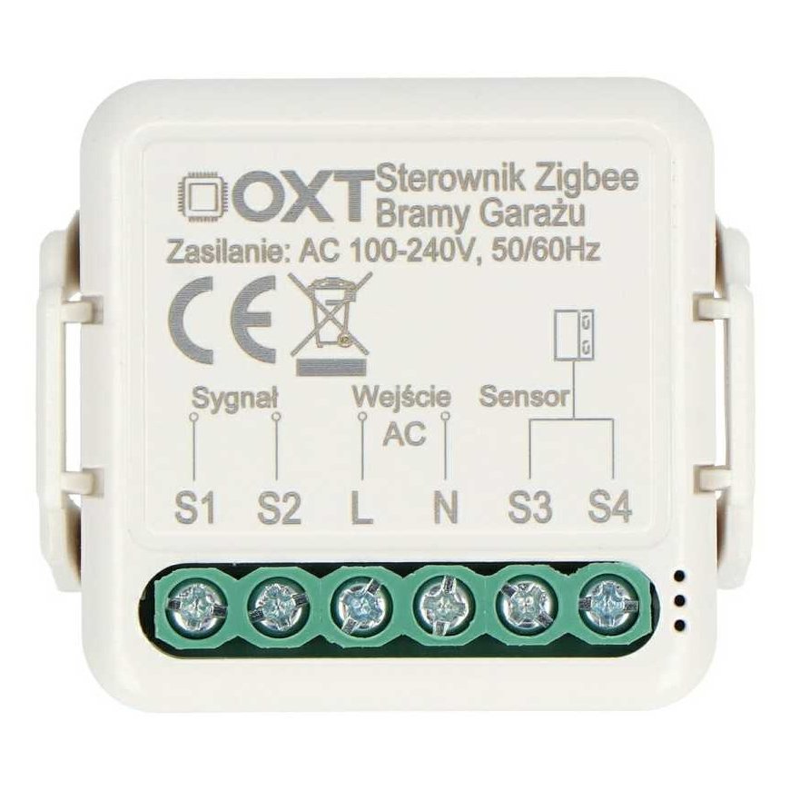 Tuya – Gate Controller with Magnetic Sensor – ZigBee – Android/iOS Application – OXT T250G – 3